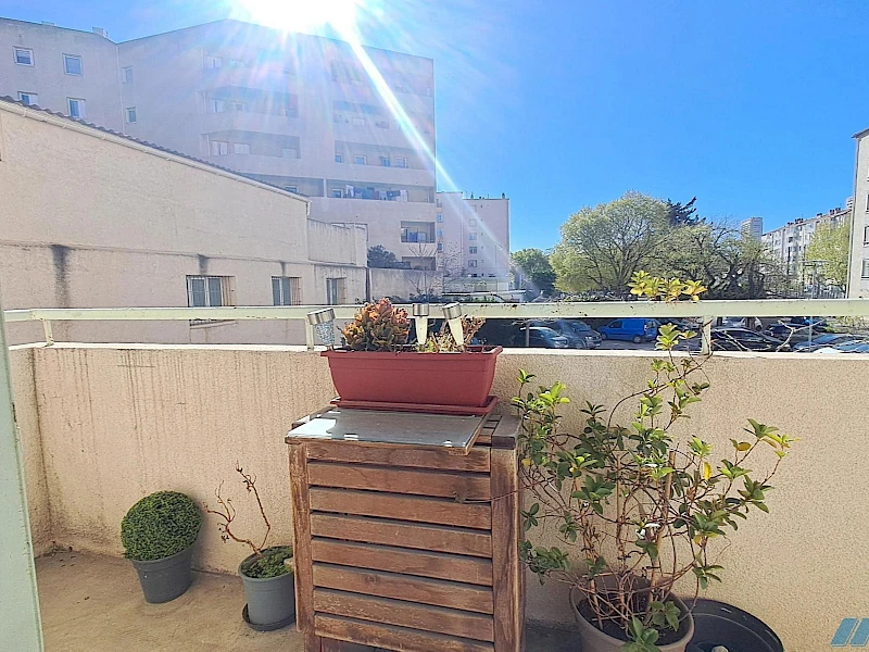 Appartement Type 2/3 sud balcon cave Ste-Marguerite 13009