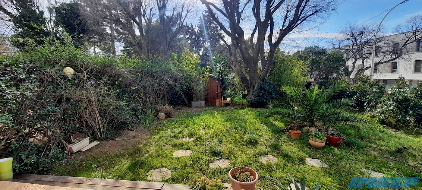 1068-13009 CABOT   4 PIECES EN REZ DE JARDIN  T.B.ETAT  PARK PRIVE